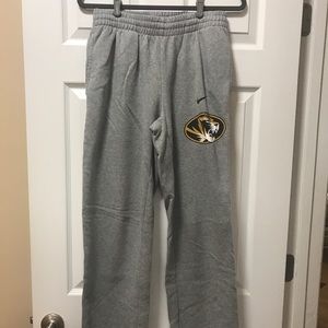 Mizzou Nike Gray Sweatpants Size S